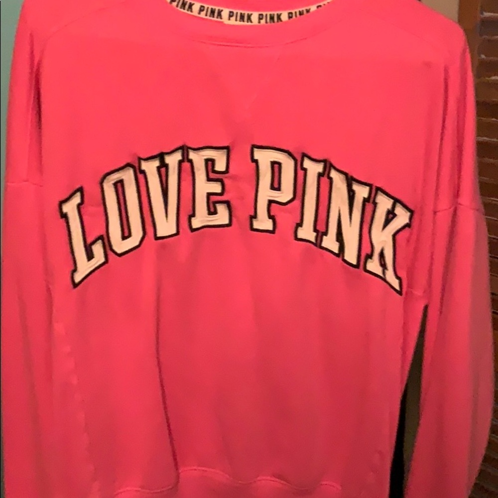 Pink pullover